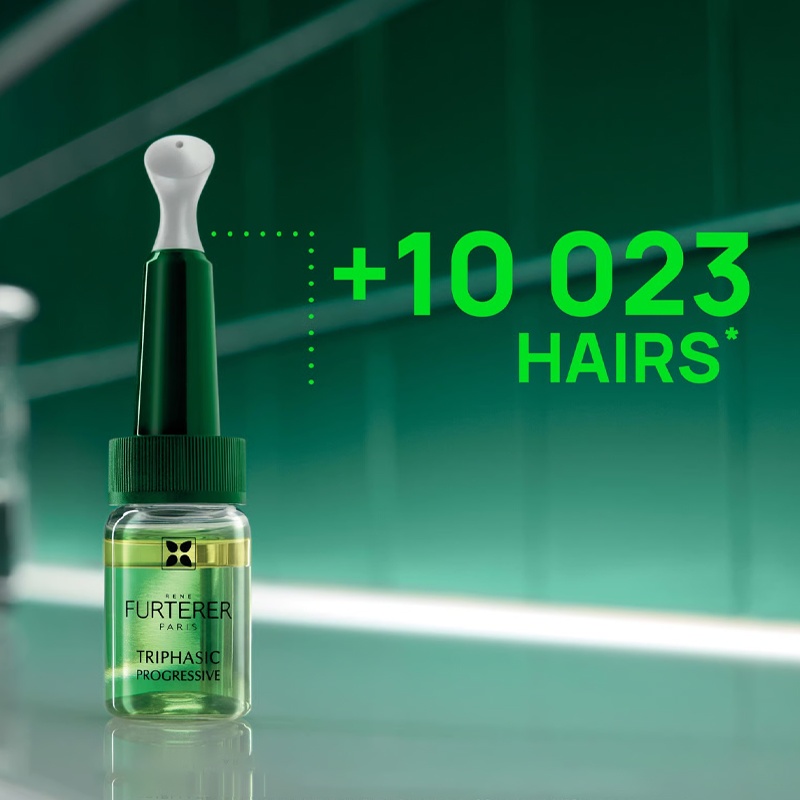 商品René Furterer|Rene Furterer馥绿德雅固发育发三相精华液8x5.5ml,价格¥432,第3张图片详细描述