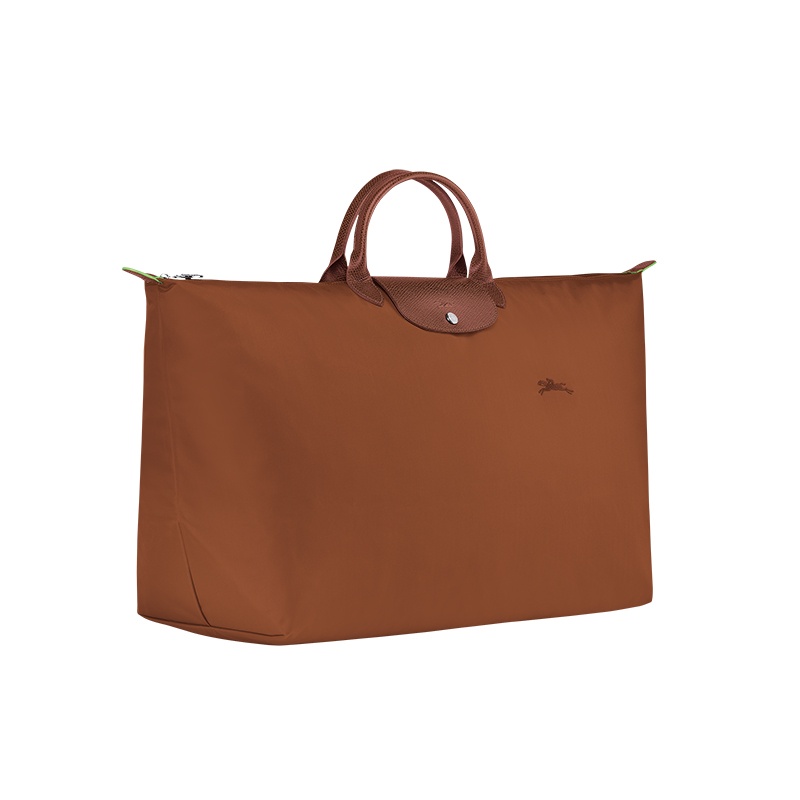 商品Longchamp|珑骧 男士帆布银色五金按扣拉链开合中号旅行包（7色可选）,价格¥1912,第16张图片详细描述