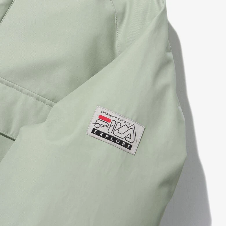 商品Fila|【享贝家】（国内发货-QD）FILA斐乐 Explorer新款鹅绒工装保暖外套羽绒服藏 男女同款 绿色 FS2DJD4E12XEGY,价格¥687,第9张图片详细描述