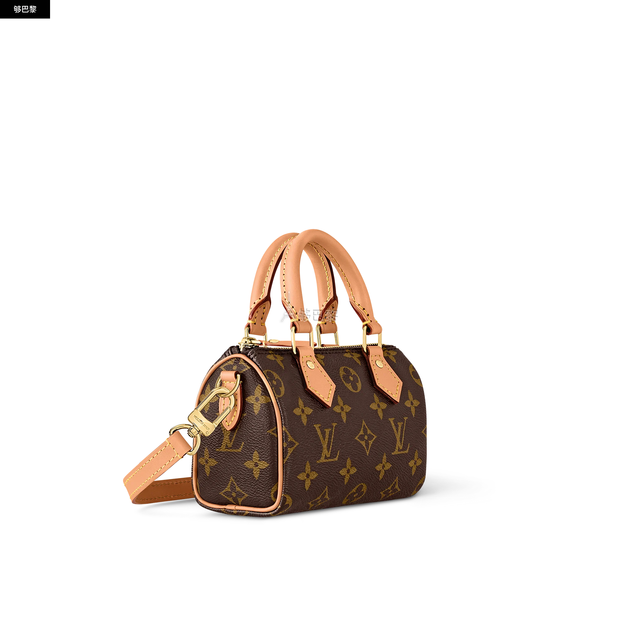 商品Louis Vuitton|【预售】 LV路易威登 25春夏 女士 单肩包 NANO SPEEDY 手袋 M81085 ,价格¥15657,第5张图片详细描述