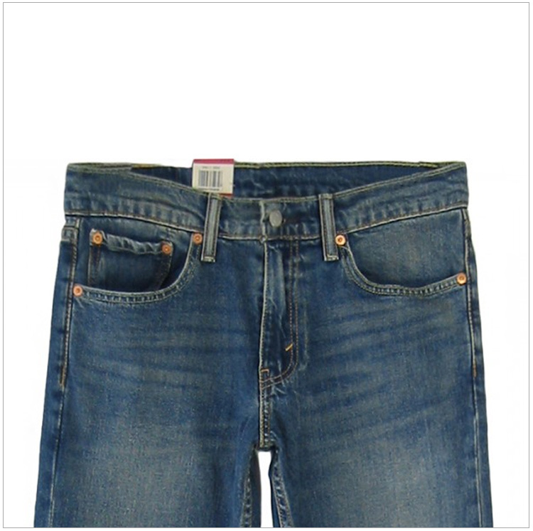 商品[国内直发] Levi's|Levi's 李维斯 修身版蓝色牛仔裤 45112380,价格¥409,第5张图片详细描述