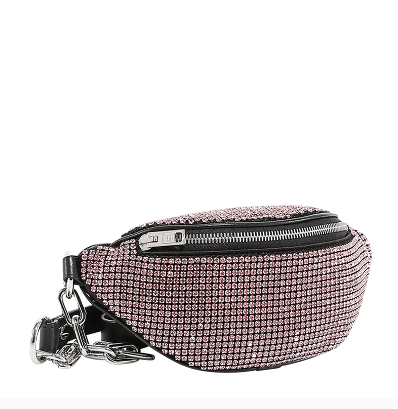 商品[国内直发] Alexander Wang|ALEXANDER WANG 女士粉色腰包 20121F13M-671,价格¥5293,第6张图片详细描述