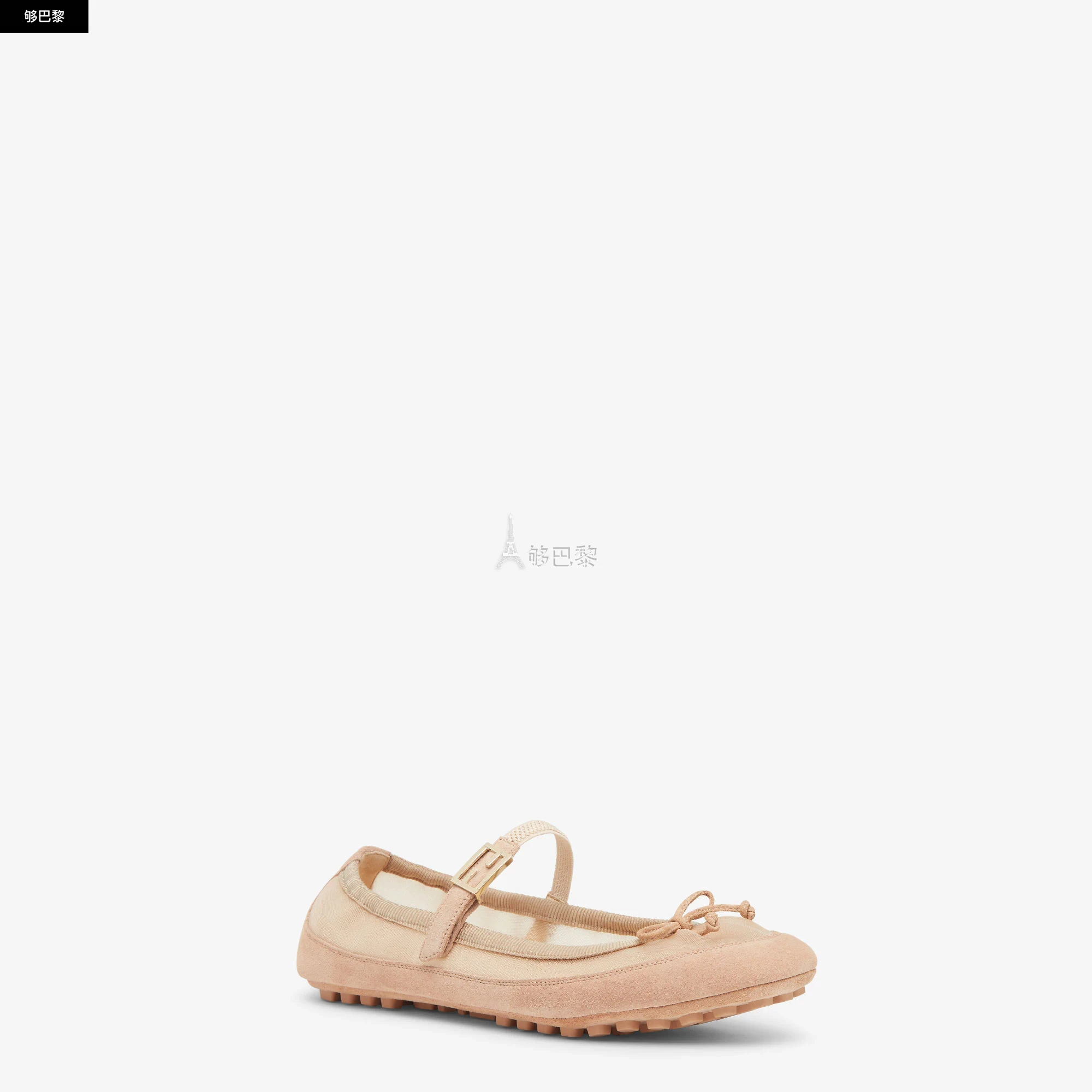 商品Fendi|【预售】 芬迪 25春夏 女士 平底鞋 Baguette 8F8689AOLLF1ST6,价格¥6278,第4张图片详细描述