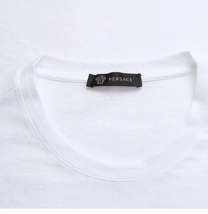 商品Versace|VERSACE 白色男士T恤 A78902-A224620-A911,价格¥3785,第7张图片详细描述