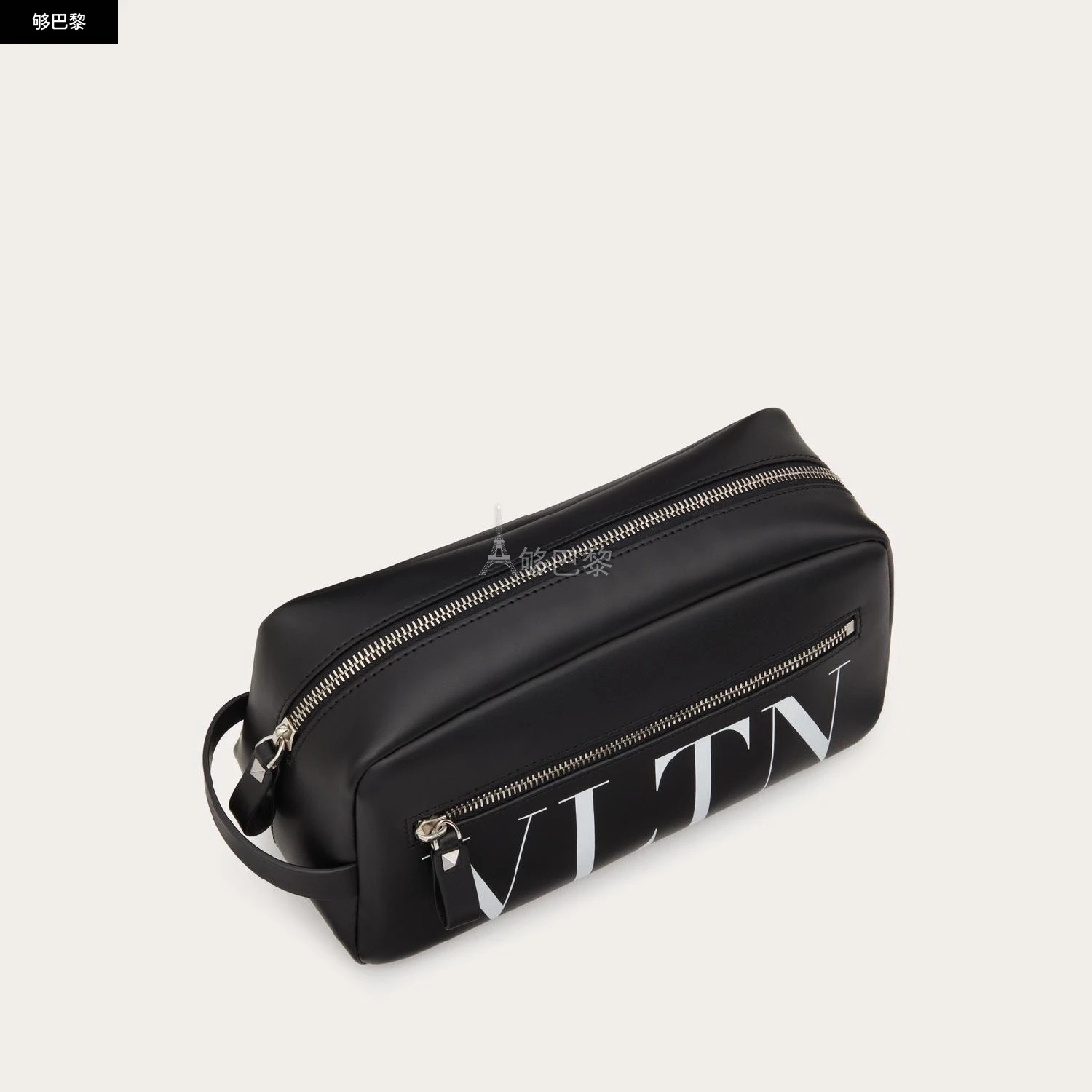 商品Valentino|【预售】 华伦天奴 25春夏 男士 收纳包 TROUSSE DE TOILETTE VLTN 4Y2P0T85LVN_0NI ,价格¥5749,第3张图片详细描述