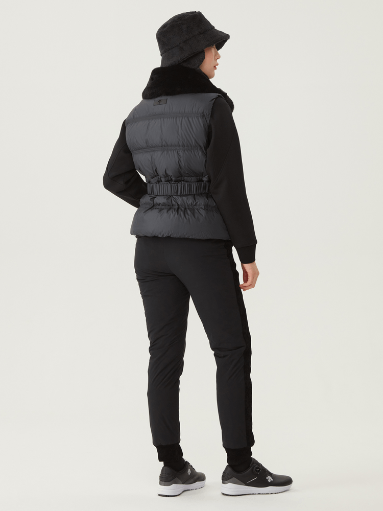 商品DESCENTE|【Brilliant|包邮包税】高尔夫束脚造型填充羽绒运动风休闲裤女款DO42WFPTN1-BLKG,价格¥2168,第3张图片详细描述