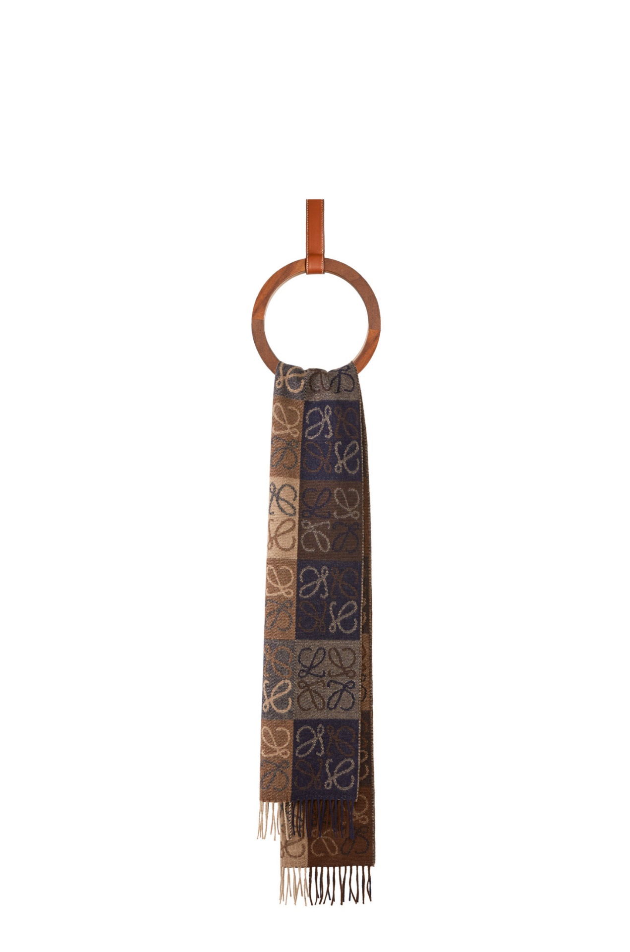 商品Loewe|LOEWE/罗意威 Anagram 羊毛羊绒围巾,价格¥3677,第9张图片详细描述