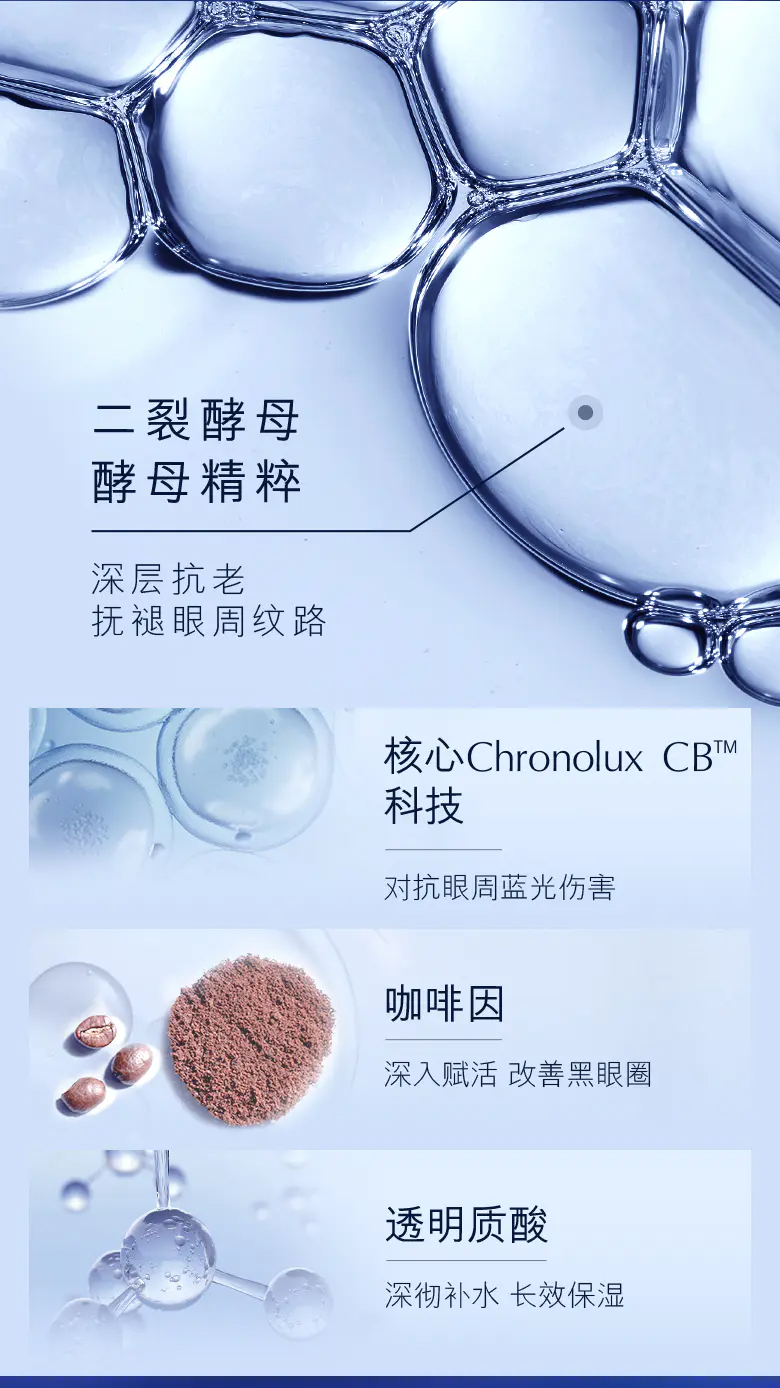 商品Estée Lauder|雅诗兰黛第五代小棕瓶抗蓝光眼霜15ml*2瓶 香港直邮 Advanced Night Repair Overnight Treatment,价格¥370,第6张图片详细描述