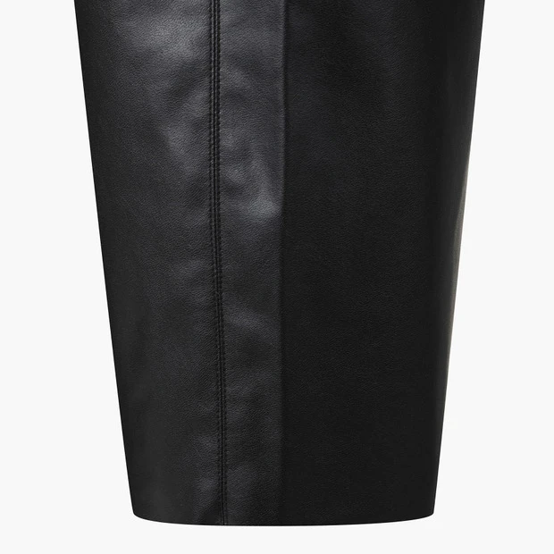 商品【预售商品15天发货】 DESCENTE|GOLF女性锥形宽松皮裤时尚个性 DO32WFPT92-BLKG,价格¥1288,第16张图片详细描述