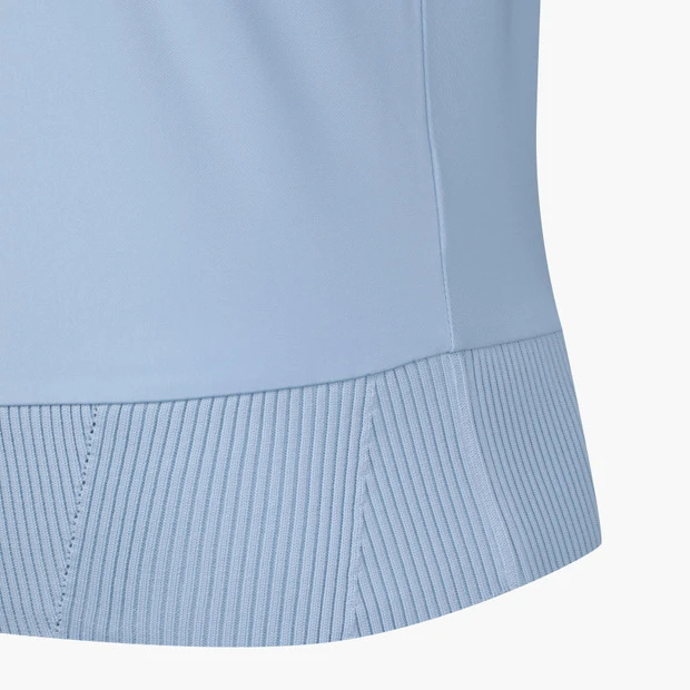 商品【预售商品15天发货】 DESCENTE|GOLF女性高领半拉链长袖T恤适合层搭 DP12WFTL24-LBLG,价格¥1025,第19张图片详细描述