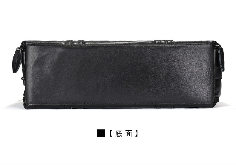 商品[国内直发] GLENVINTEN|格岚云顿时尚休闲真皮手提旅行包运动健身包大容量单肩包行李包包,价格¥657,第14张图片详细描述