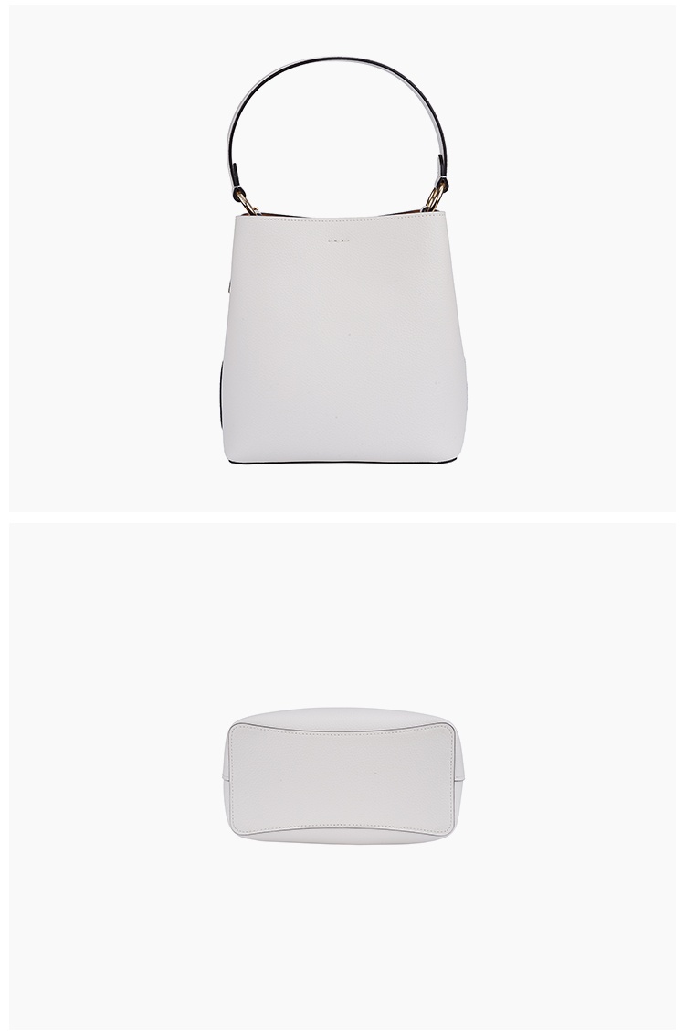 商品Coach|Coach 奥莱款小号女士皮质单肩手提水桶包1011IMOVG,价格¥1936,第4张图片详细描述