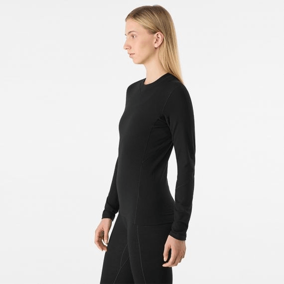 商品Arc'teryx|【Brilliant|包邮包税】始祖鸟 RHO MERINO WOOL CREW NECK LS[FW22] Ro Merino 羊毛圆领 LS 女士 ATMFWX6251,价格¥1291,第9张图片详细描述