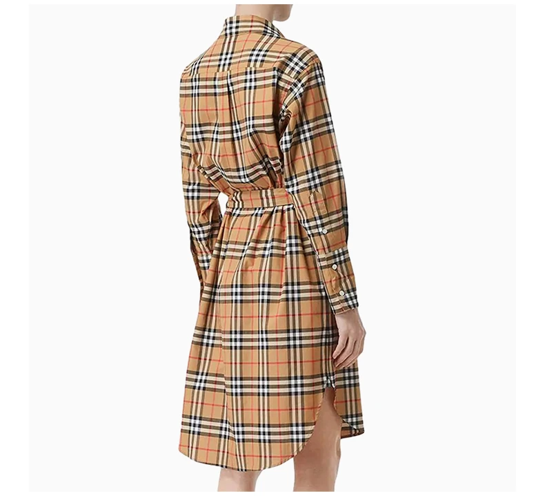 商品Burberry|Burberry格纹女士连衣裙 8013946,价格¥3819,第6张图片详细描述