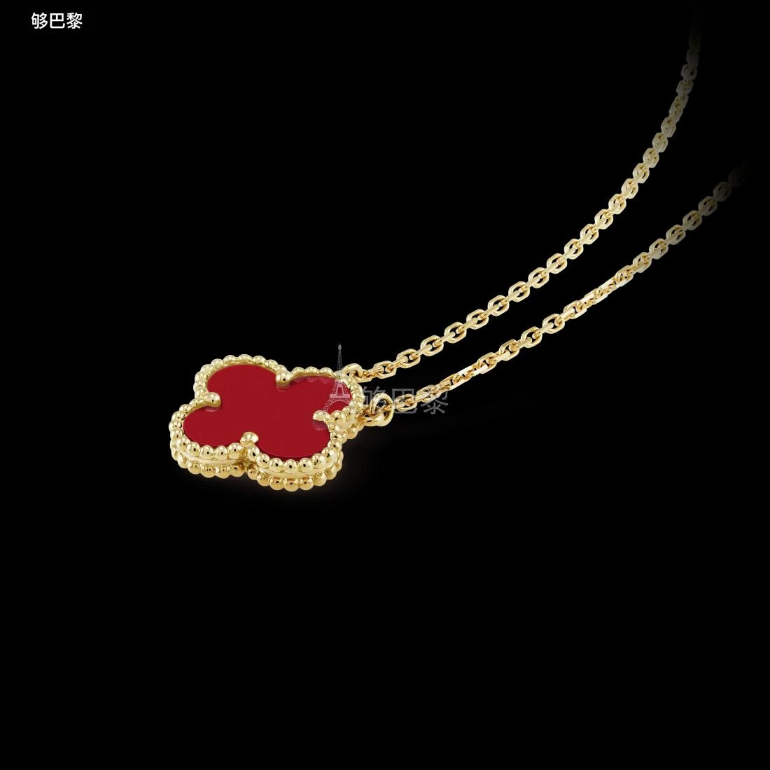 商品Van Cleef & Arpels|包邮包税【预售7天发货】 VCA梵克雅宝 23秋冬 女士 吊坠 Vintage Alhambra吊坠 VCARD38500,价格¥27305,第7张图片详细描述