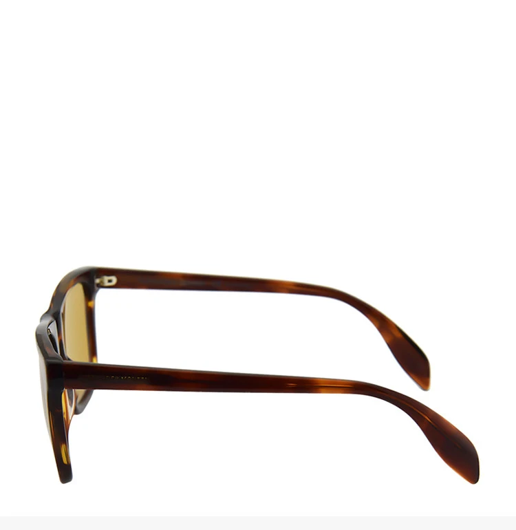 商品[国内直发] Alexander McQueen|Alexander McQueen 亚历山大·麦昆 男士太阳镜 AM0112S-002,价格¥423,第5张图片详细描述