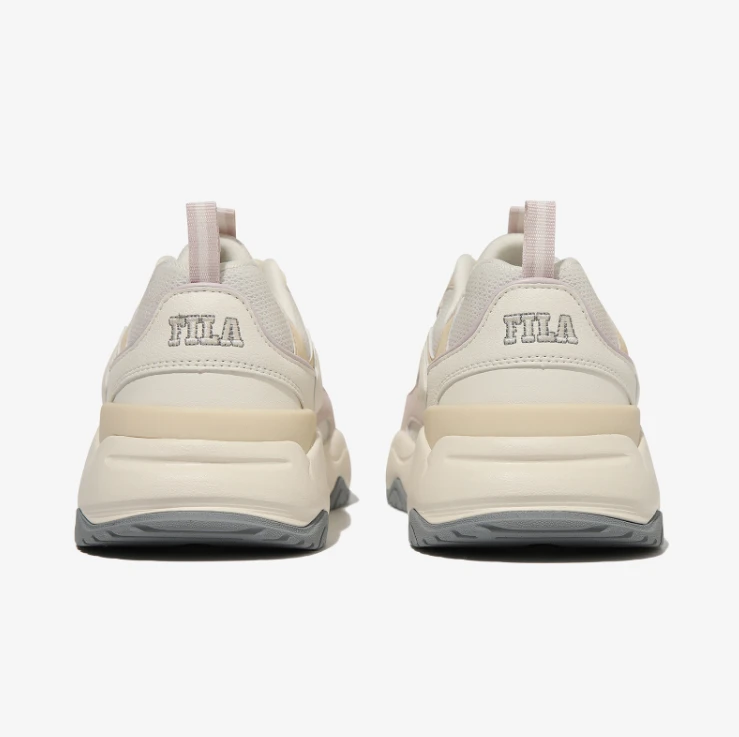 商品Fila|【享贝家】ZY- FILA 斐乐 厚底休闲鞋 运动鞋 跑步鞋 低帮舒适透气鞋 男女同款 白粉色 1RM02053F-155,价格¥279,第5张图片详细描述