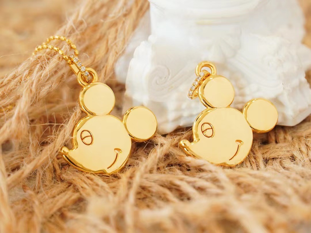 商品[国内直发] Order Dream|18K金Mickey项链,价�格¥2108,第1张图片详细描述