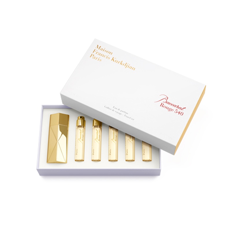 商品Maison Francis Kurkdjian|MAISON FRANCIS KURKDJIAN 弗朗西斯·库尔吉安中性旅行装香水5x11ml 「红色百家乐540」EDP浓香水 东方花香调,价格¥1770,第3张图片详细描述