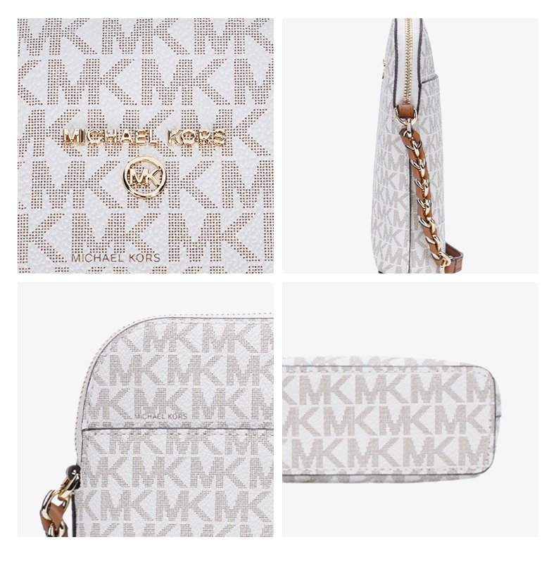 商品Michael Kors|Michael Kors  女士PVC单肩斜挎包 32T0GT9C1B-VANILLA-ACRN,价格¥691,第8张图片详细描述