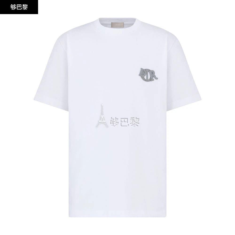 商品Dior|【预售】 男士 短袖T恤 宽松版型 T 恤  513J696D0554/C088 DIOXV5B2WHT,价格¥6602,第2张图片详细描述