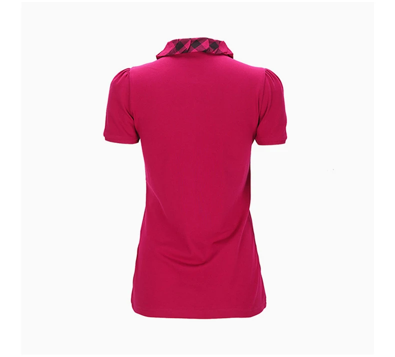 商品[国内直发] Burberry|BURBERRY 女士粉红色T恤 3847361,价格¥1758,第5张图片详细描述