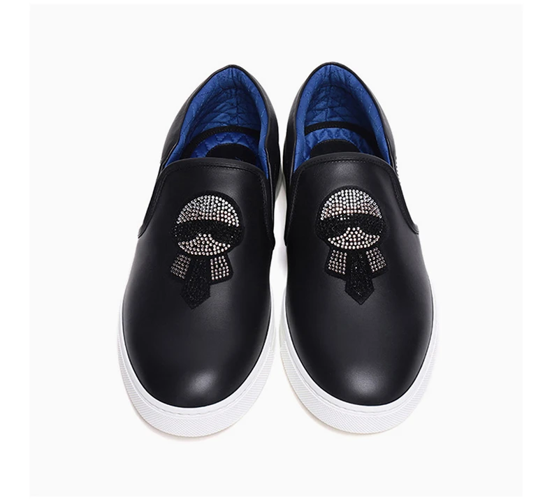 商品Fendi|Fendi 芬迪 男士黑色小牛皮休闲鞋 7E1107-3SP-F0BHU,价格¥4162,第8张图片详细描述