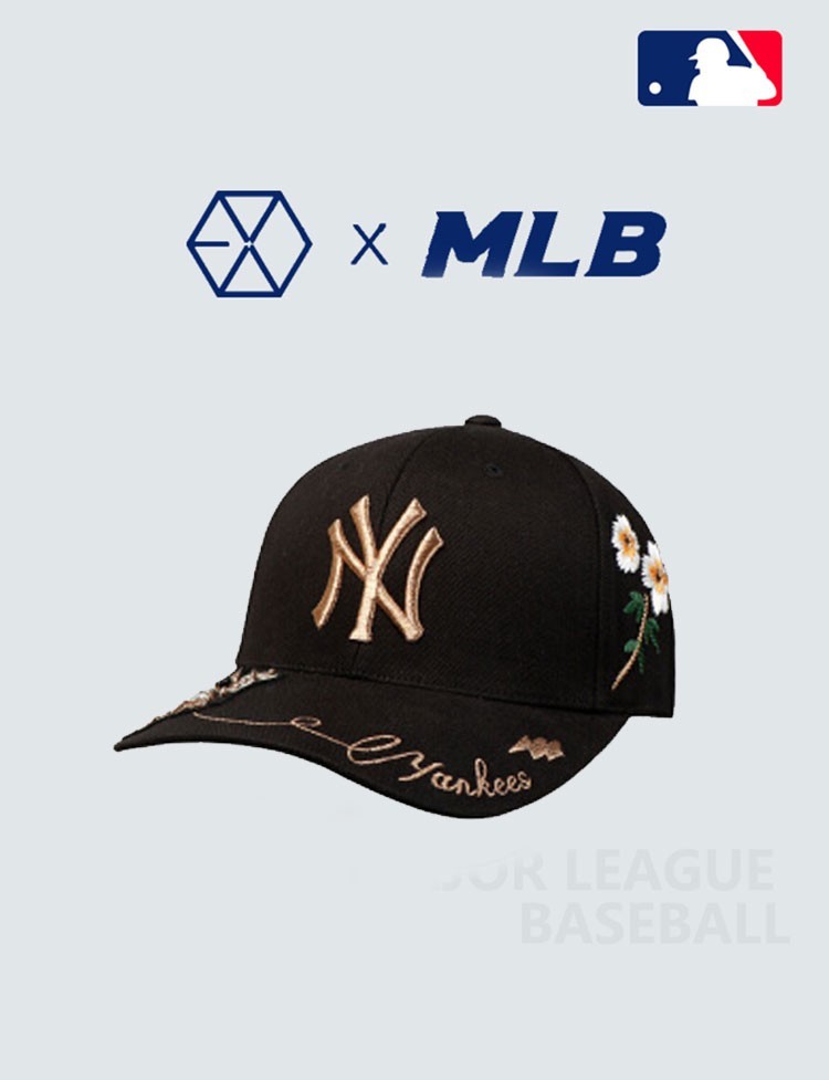 商品MLB|MLB美职棒棒球帽 黑色金标小蜜蜂 32CPFN-50L-F,价格¥270,第5张图片详细描述