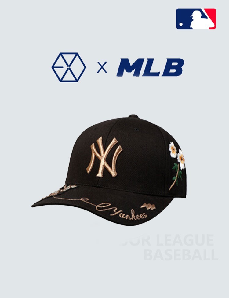 商品MLB|MLB美职棒棒球帽 黑色金标小蜜蜂 32CPFN-50L-F,价格¥288,第3张图片详细描述