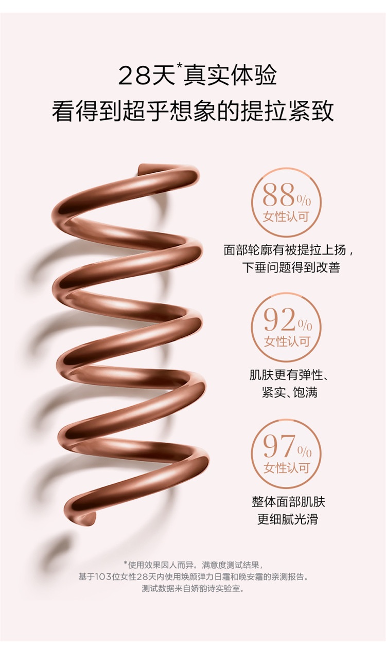 商品Clarins|娇韵诗「弹簧面霜」焕颜弹力日霜面霜50ml 清爽型/滋润型,价格¥520,第9张图片详细描�述