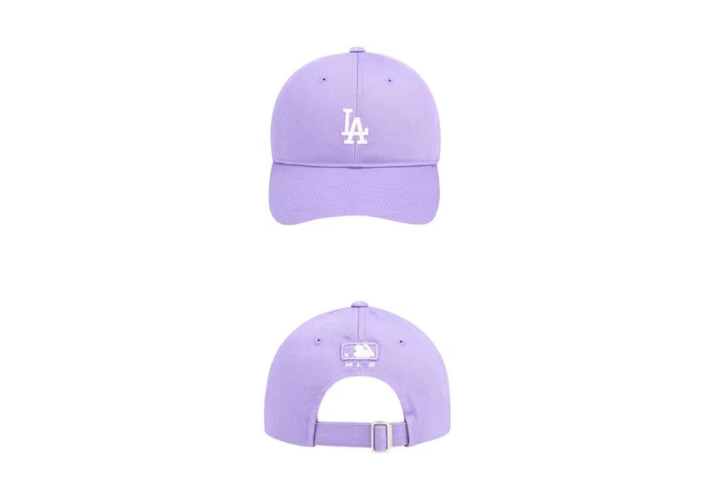 商品MLB|【享贝家】（国内现货）MLB 棒球帽 灰紫色白小LA 男女同款 3ACP7701NK0018-07LDS-FREE G-QD,价格¥165,第3张图片详细描述