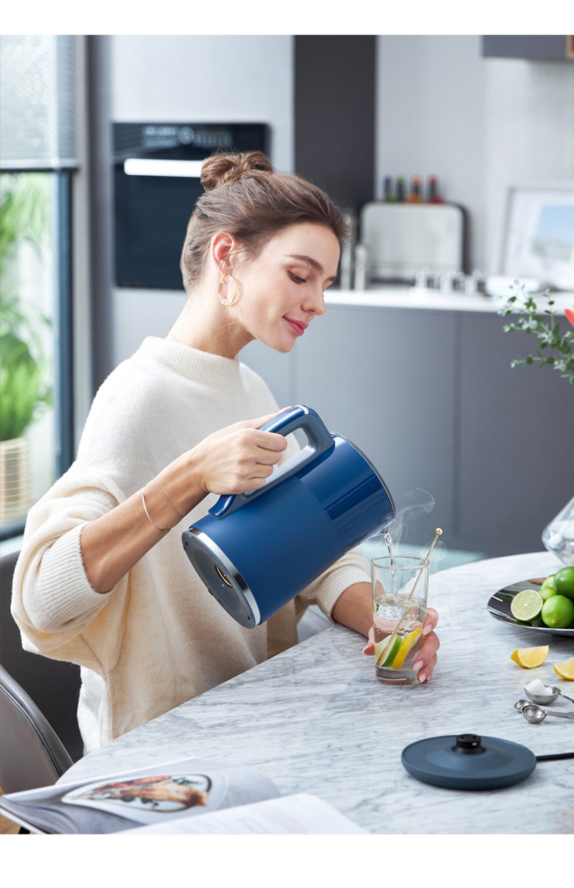 商品[国内直发] Morphy Richards|电热水壶MR6070家用智能恒温保温一体不锈钢大容量自动烧水壶,价格¥199,第35张图片详细描述