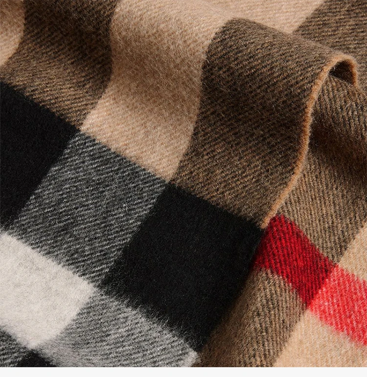 商品Burberry|BURBERRY 咖色男士围巾 4557714,价格¥4522,第3张图片详细描述