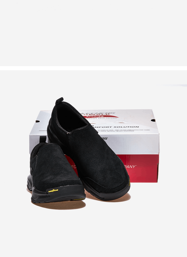 商品SKECHERS|【Brilliant|包邮包税】斯凯奇 GO WALK ARCH FIT OUTDOOR 男生 运动 工装鞋  216462 BBK,价格¥776,第6张图片详细描述