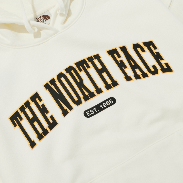 商品The North Face|【Brilliant|北面特惠】北面拱形徽标连帽套头衫 ARCH LOGO HOOD PULLOVER CREAM NM5PP50J,价格¥820,第4张图片详细描述