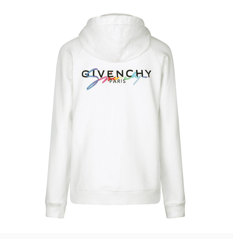 商品[国内直发] Givenchy|Givenchy 纪梵希 男士白色拉链外套 BMJ03K30AF-100,价格¥6260,第6张图片详细描述