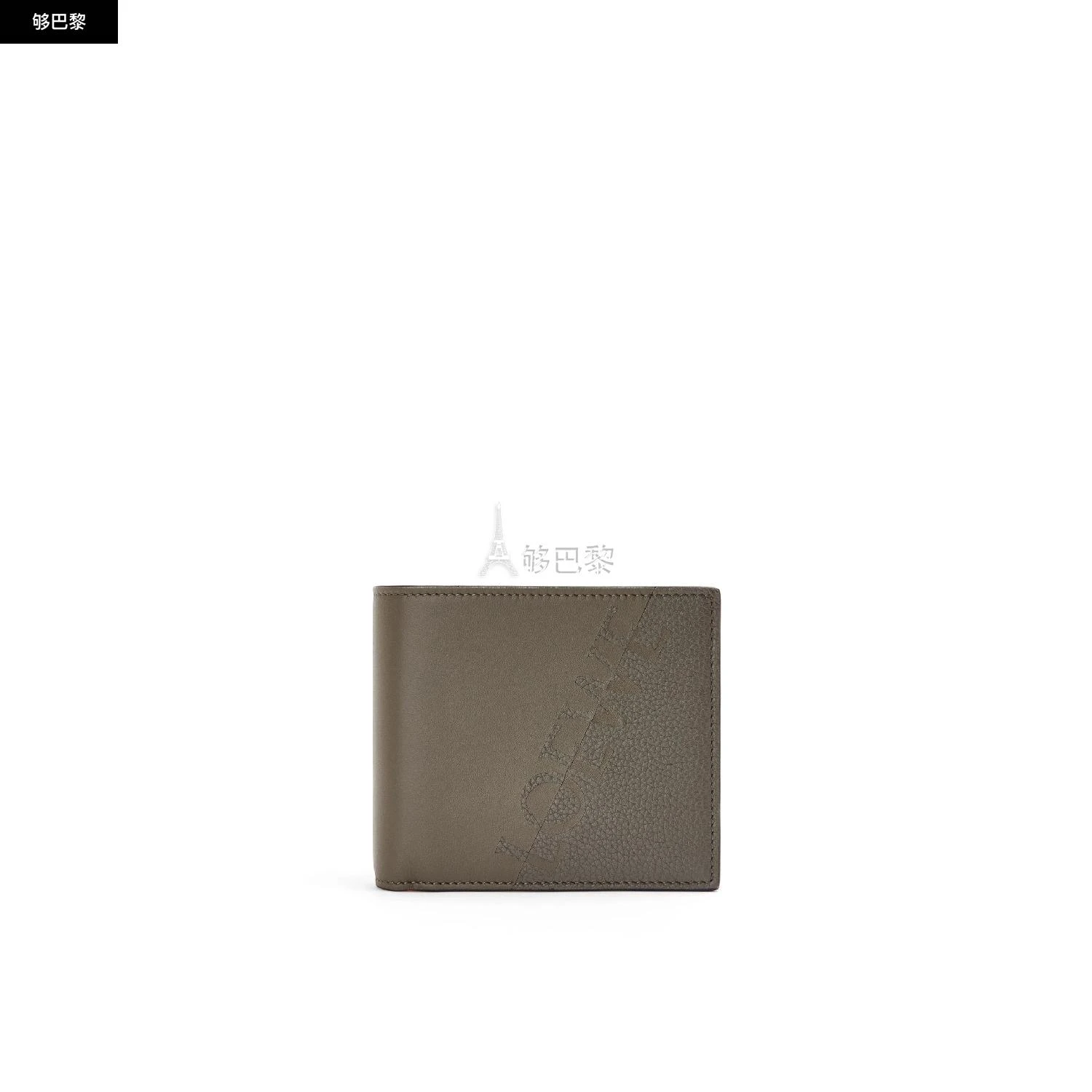 商品Loewe|包邮包税【预售7天发货】 LOEWE罗意威 23秋冬 男士 零钱包 Signature bifold wallet in calfskin C314302X01-4158,价格¥3564,第4张图片详细描述