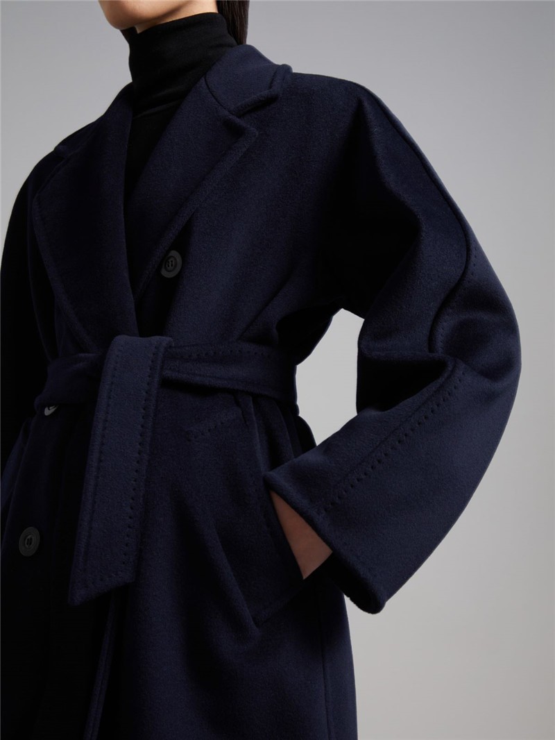商品[国内直发] Max Mara|经典款双排扣101801大衣 MADAME,价格¥18884,第9张图片详细描述