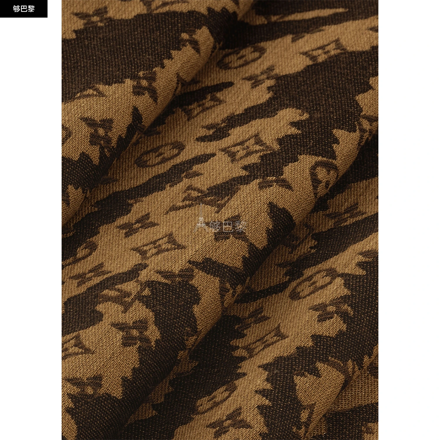 商品Louis Vuitton|【预售】 女士 丝巾 Tigergram 披肩  M79070/Camel LVUM63YGBEI,价格¥5289,第5张图片详细描述
