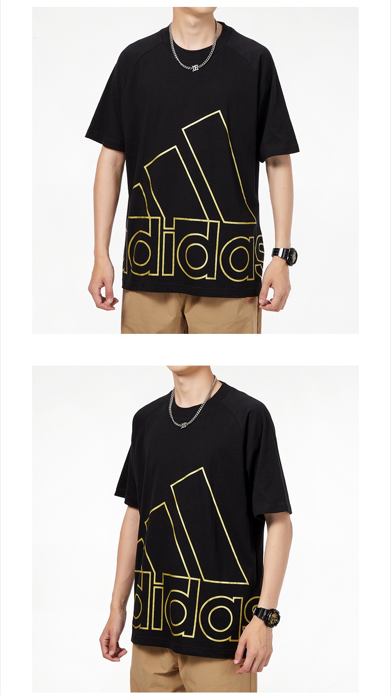 商品[国内直发] Adidas|U BIG LOGO T男子圆领T恤,价格¥121,第3张图片详细描述