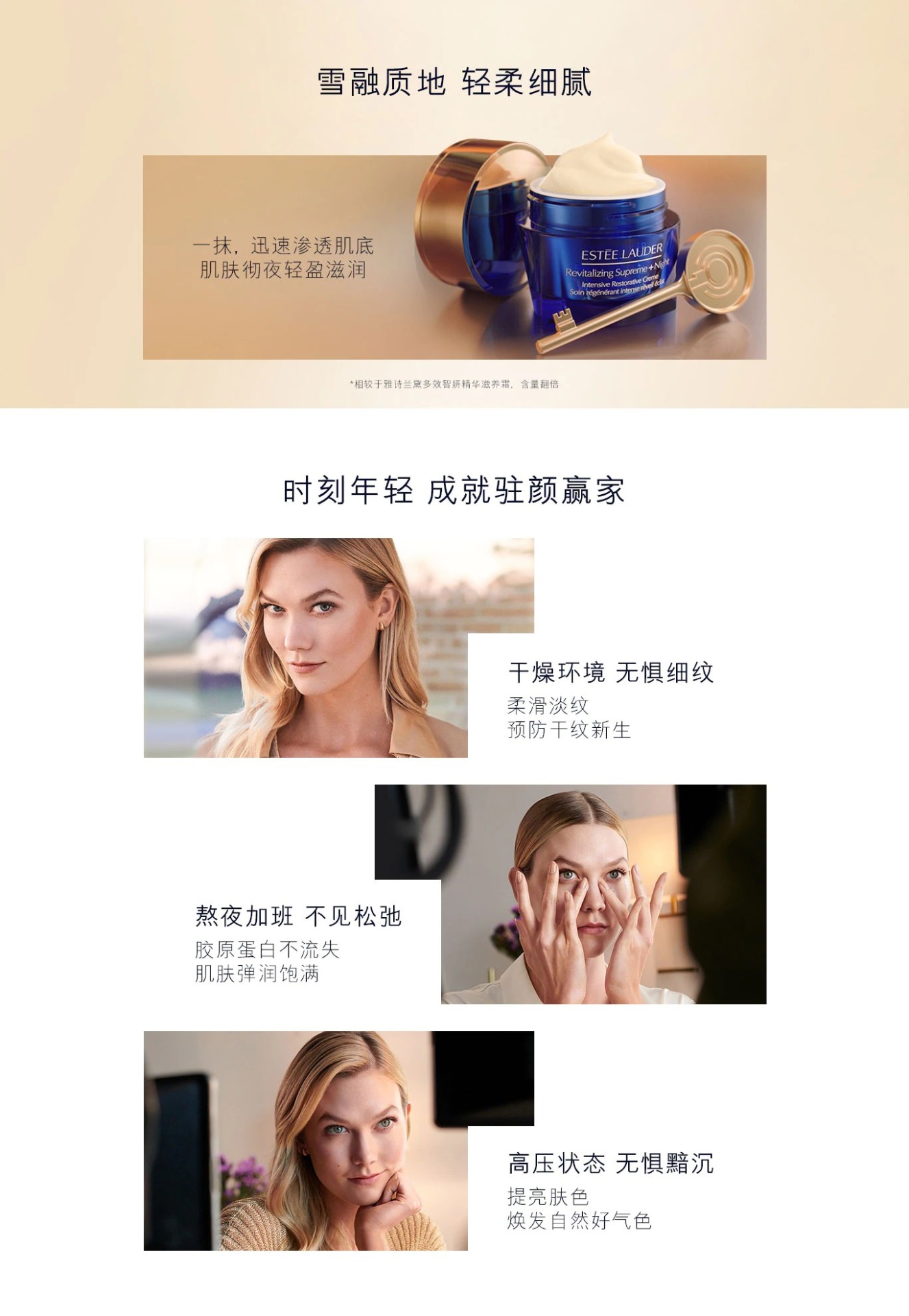 商品Estée Lauder|Estee Lauder雅诗兰黛 多效智妍晚霜50ML,价格¥624,第3张图片详细描述