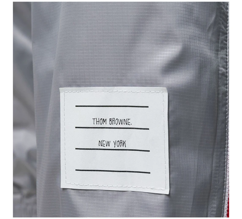 商品[国内直发] Thom Browne|Thom Browne 男士灰色运动裤 MJQ070A-03215-055,价格¥6378,第8张图片详细描述