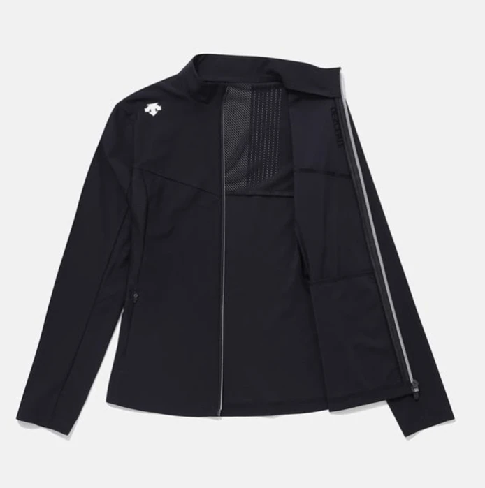 商品DESCENTE|【享贝家】（国内现货-QD） 迪桑特 24新款户外休闲立领冲锋衣  男女同款 黑色 SO223TFT41,价格¥736,第4张图片详细描述