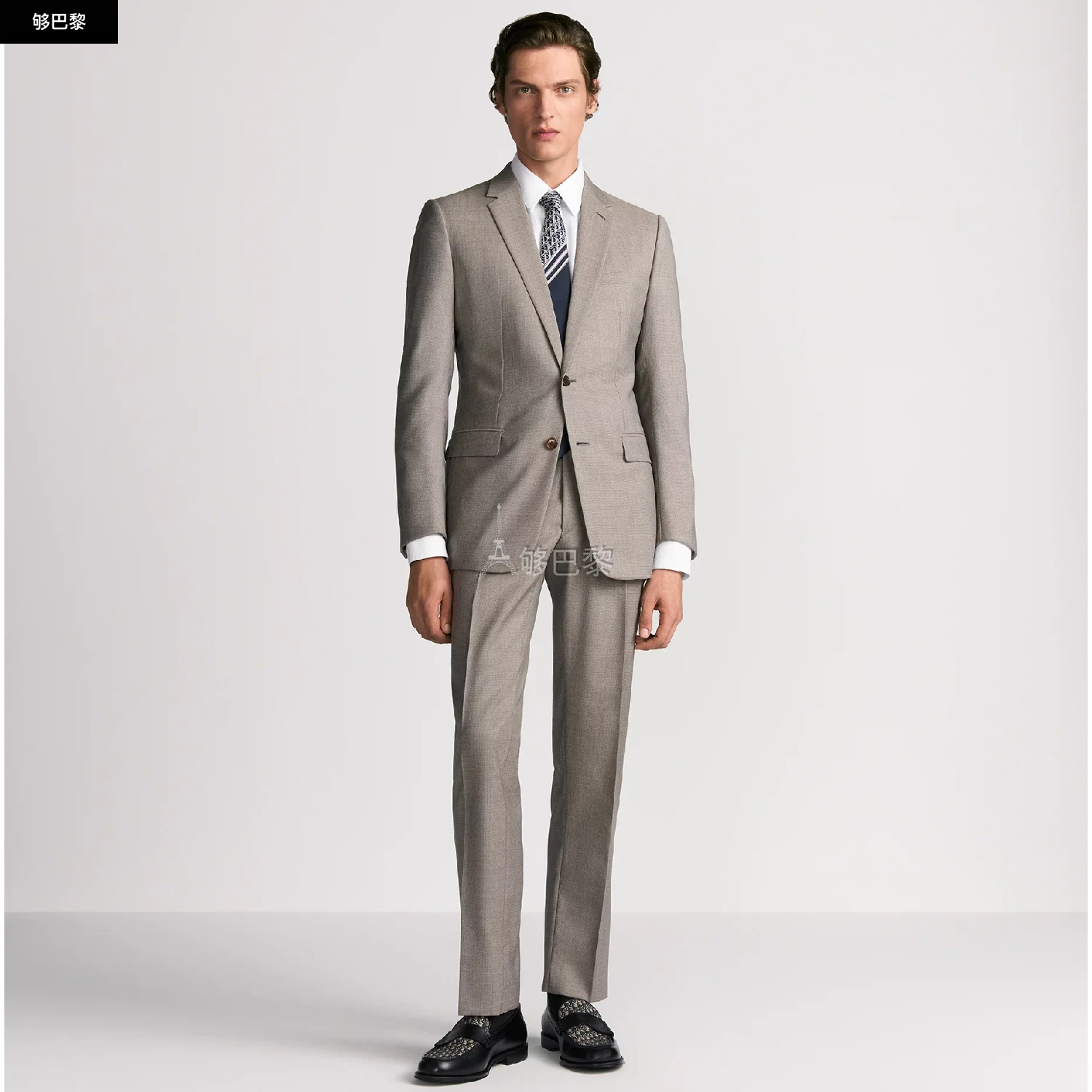 商品Dior|【预售】 迪奥 25春夏 男士 西服外套 经典西装 633C720A6313_C180 ,价格¥30896,第2张图片详细描述