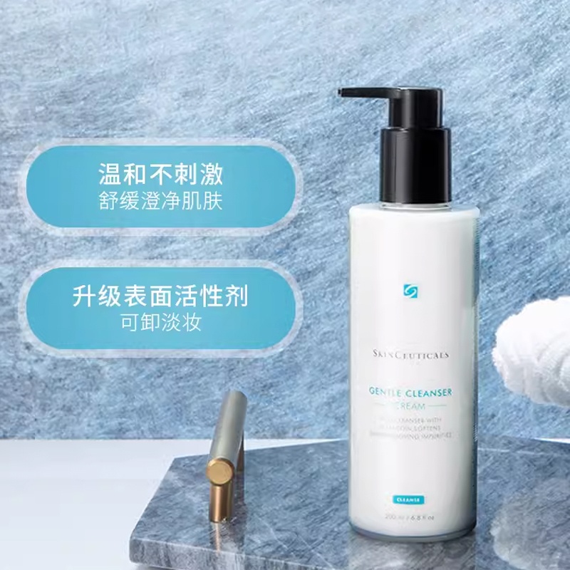 商品SkinCeuticals|修丽可清润温和洁面乳 200ml 滋润敏感肌,价格¥345,第3张图片详细描述