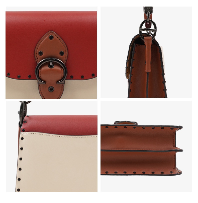 商品Coach|蔻驰专柜款BEAT迷你女士PVC配皮单肩手提包,价格¥3235,第25张图片详细描述