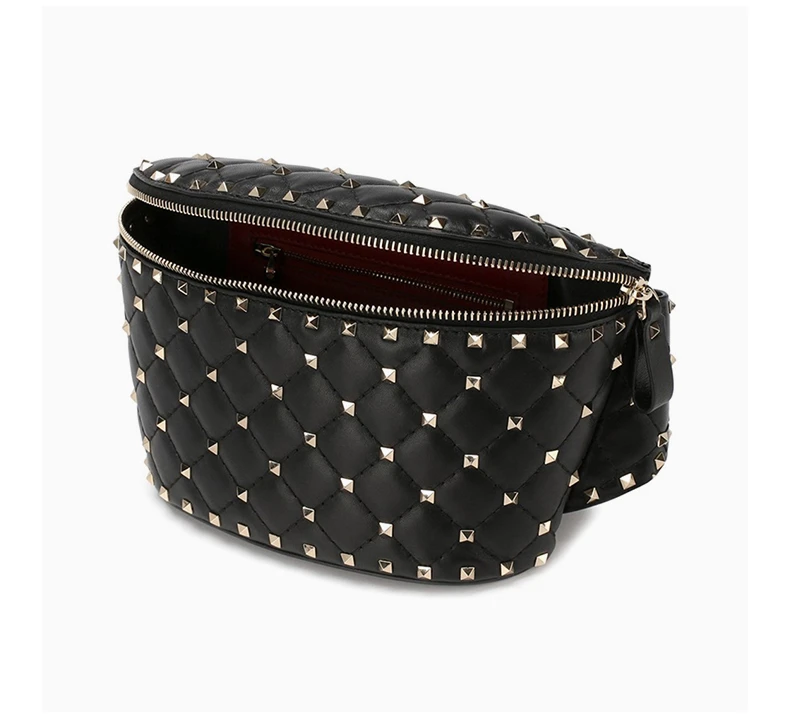 商品[国内直发] Valentino|VALENTINO 黑色女士腰包 RW2B0B45-NAP-0NO,价格¥7000,第6张图片详细描述