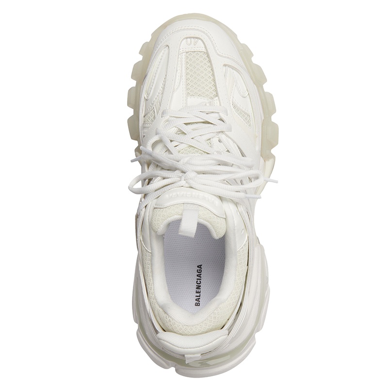 商品Balenciaga|Balenciaga/巴黎世家 秋冬新款 Track系列 男士白色夜光网布和尼龙运动鞋542023W3CR19000,价格¥7501,第5张图�片详细描述