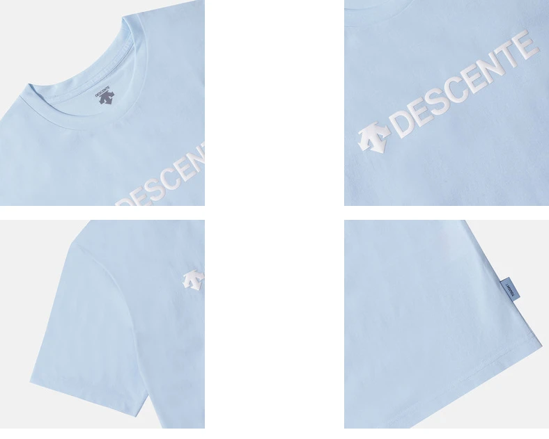 商品DESCENTE|【享贝家】ZY-迪桑特 夏季新款 速干透气运动训练上衣短袖T恤 男女同款 SO123UTS13,价格¥305,第20张图片详细描述