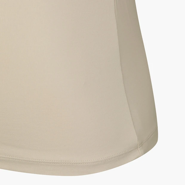 商品【预售商品15天发货】 DESCENTE|高球系列女性基础款翻领短袖T恤简约百搭 DO32WFTL91-BEGG,价格¥1025,第22张图片详细描述